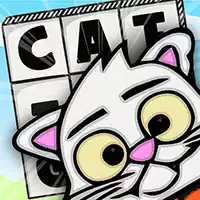 Katze Festgeschnallt